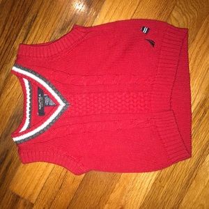Boys Red Vest